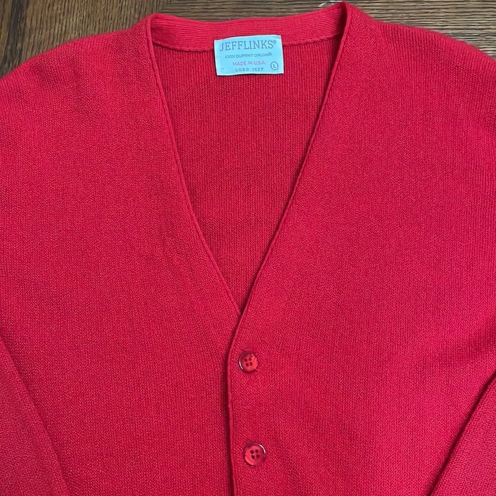 Lord Jeff JeffLinks Vintage Sweater Size Large